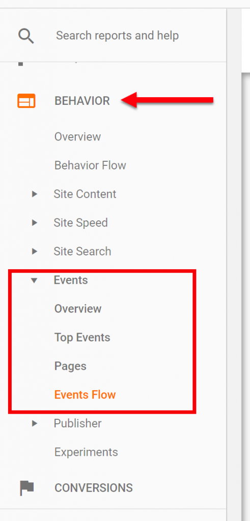 Event Goals in Google Analytics