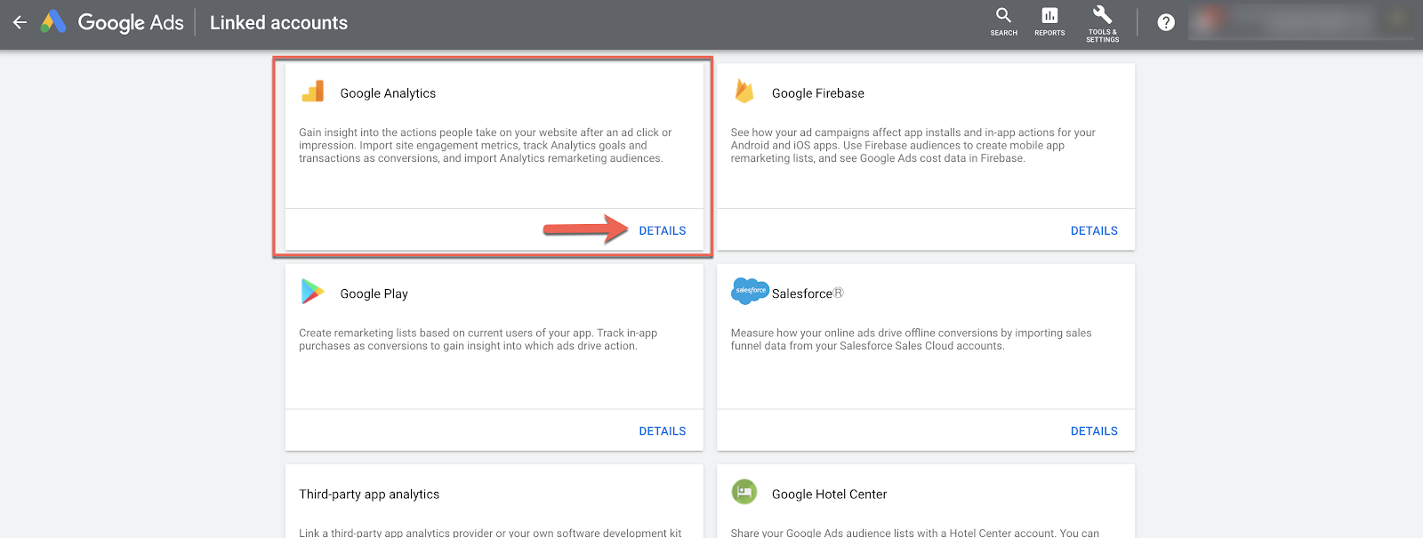 linking google analytics to google ads for auto tagging google ads