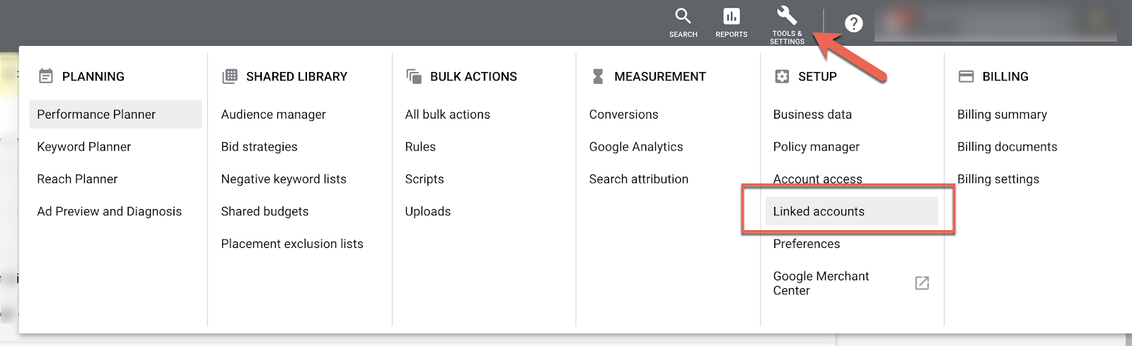 linking google analytics to google ads for auto tagging google ads