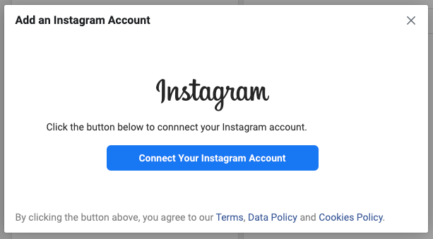 Connect Your Instagram Account