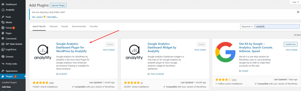 Google Analytics Dashboard Plugin for WordPress by Analytify
