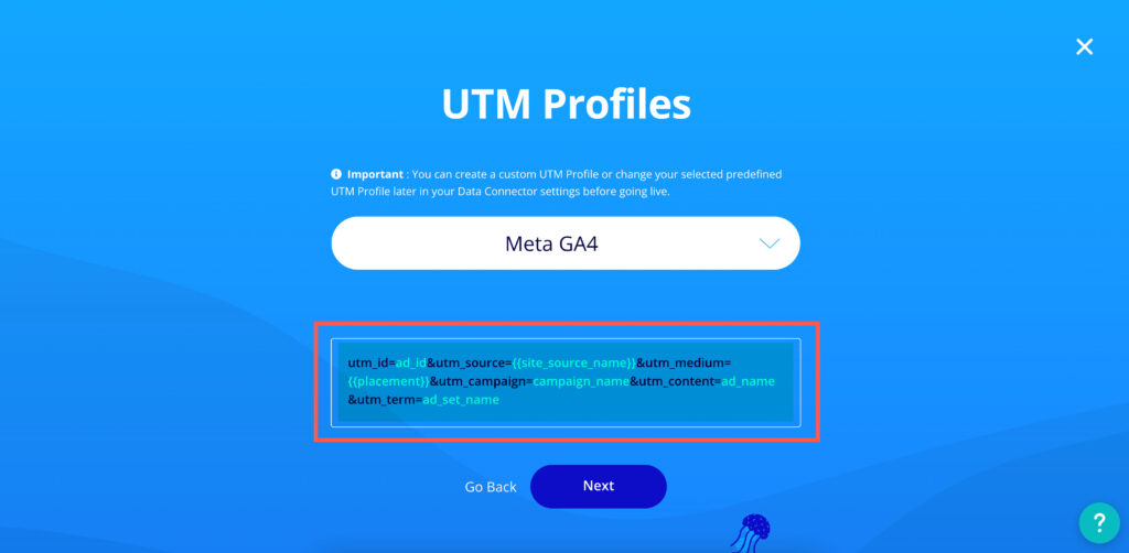 Facebook Ads Cost Data UTM Profile